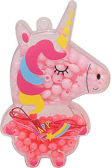Σετ Χάντρες Θήκη-μονόκερο Υψος 13cm Toymarkt 971299-τεμ 24