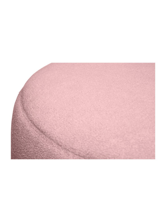Πουφ Hocker Point Pinky Promise 70x70x40cm