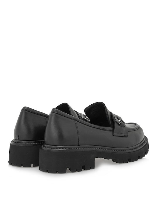 Mocasini dama în culoarea Negru