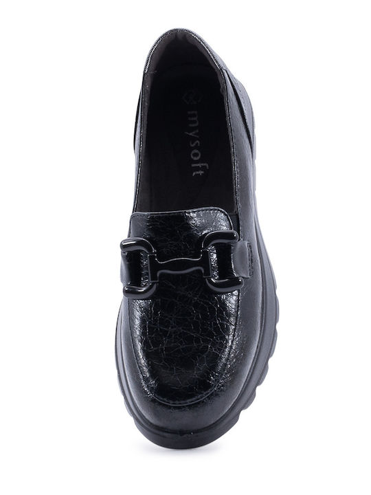 Γυναικεία Loafers σε Μαύρο Χρώμα