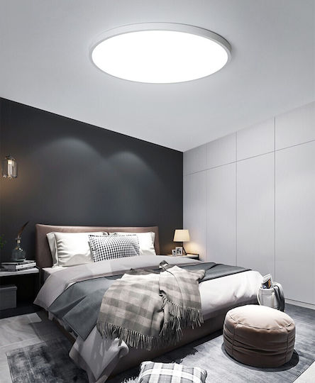 Round LED Panel 38W with Warm White Light 3000K