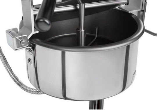 Professional Efficient Popcorn Machine Adjustable 230V 1.6KW Black