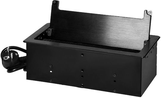 Orno Πολύπριζο 2 Θέσεων με 1 USB-A, USB-C και Καλώδιο 1.5m