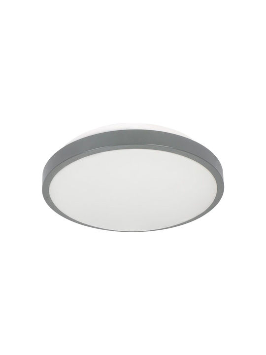 Virone Deckenleuchte Badezimmer Gray mit Fassung E27