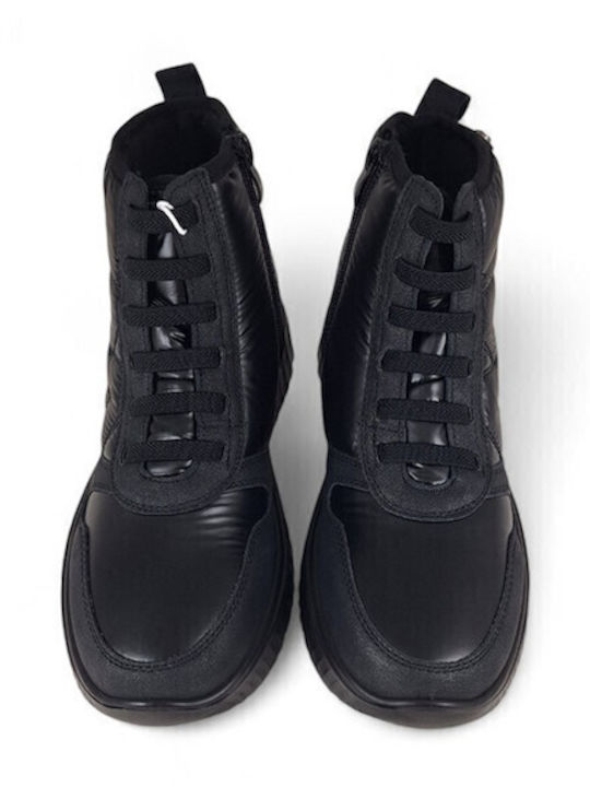 Damen Stiefeletten Schwarz