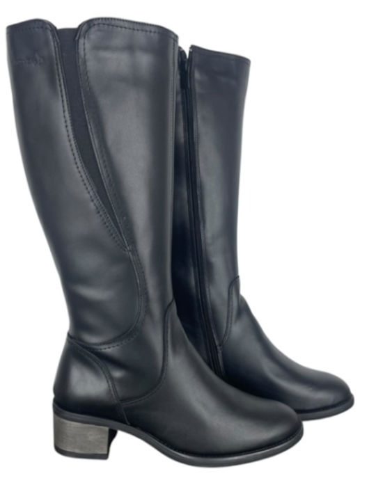 Boxer Leather Women's Boots Black