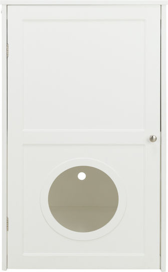 Trixie Cuvette Τουαλέτα Γάτας Κλειστή Λευκή Μ53 x Π58 x Υ58cm