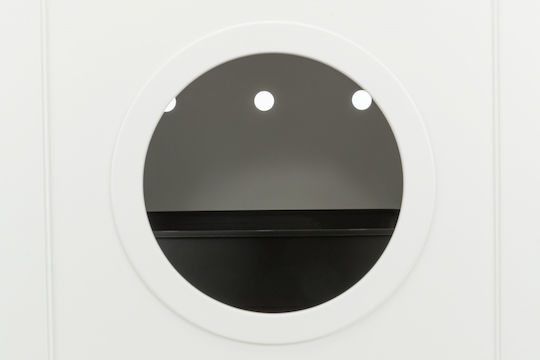 Trixie Cuvette Τουαλέτα Γάτας Κλειστή Λευκή Μ53 x Π58 x Υ58cm