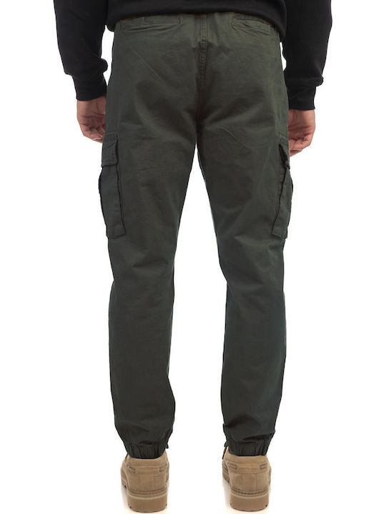 Hose Cargo Elastisch khaki