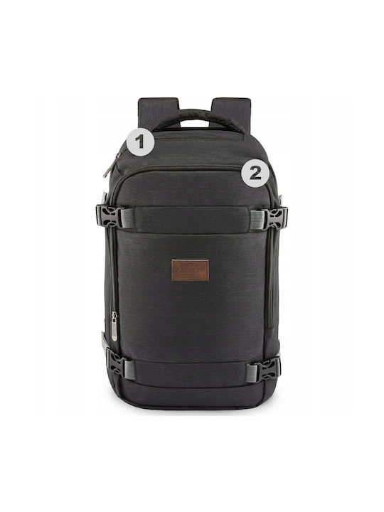 Zagatto Rucksack Wasserdicht Schwarz