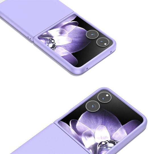 Skin Feel Book Πλαστικό Μωβ (Xiaomi Mix Flip)