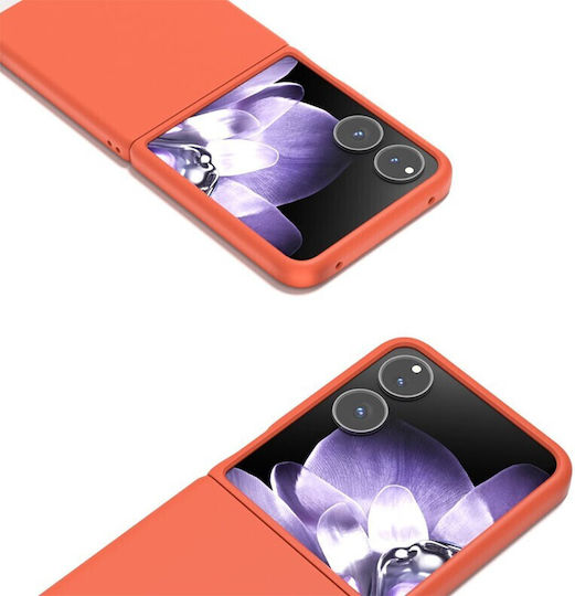 Skin Feel Buchen Sie Kunststoff Orange (Xiaomi Mix Flip)