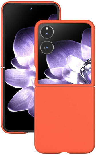 Skin Feel Buchen Sie Kunststoff Orange (Xiaomi Mix Flip)