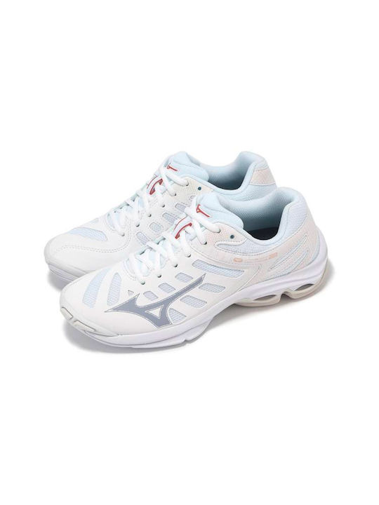 Mizuno Wave Voltage 2 Volleyball White / Bronze / Grey