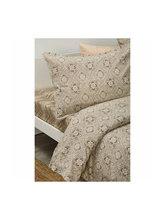 Whitegg Φαν69 Σετ Σεντόνια Υπέρδιπλα με Λάστιχο 170x200+28εκ. 1 (4τμχ)