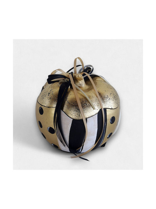 Artifact Decorative Pumpkin made of Ceramic Material 15x15cm 1pcs