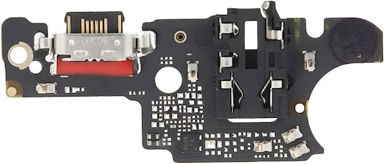 Clappio USB C конектор за зареждане Motorola Moto G54 Micro + жак гнездо черен