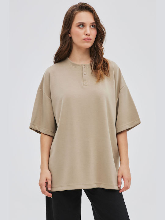 Aristoteli Bitsiani Bluse beige