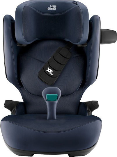 Britax Romer Kidfix Pro Style Baby Car Seat High-back Booster i-Size with Isofix Night Blue 15-36 kg