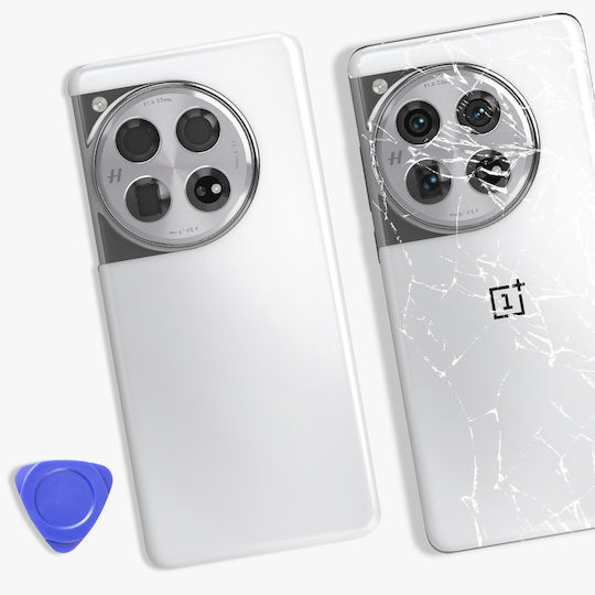 Clappio Replacement Rear Cover Oneplus 12 Silver