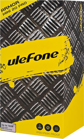 Ulefone Armor Mini 20 Pro 5G Dual SIM (8/256GB) Ανθεκτικό Smartphone Frost Black