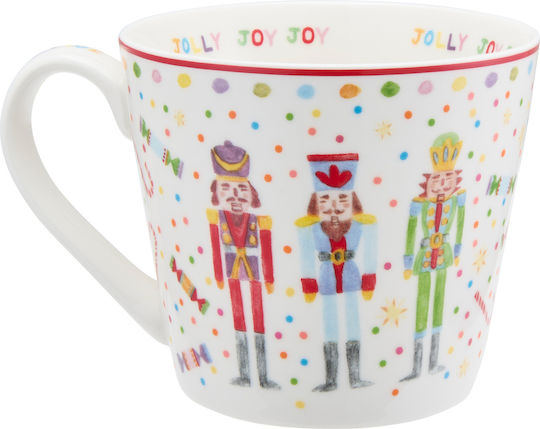 Maxwell & Williams Ornament de masă de Crăciun Cană De porțelan Alb
