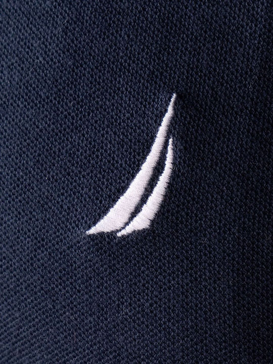 Polo Long Sleeve Blouse Dark Blue