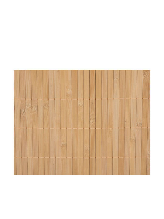 5Five Laundry Basket Bamboo 100L with Cap 52x32x63cm Brown