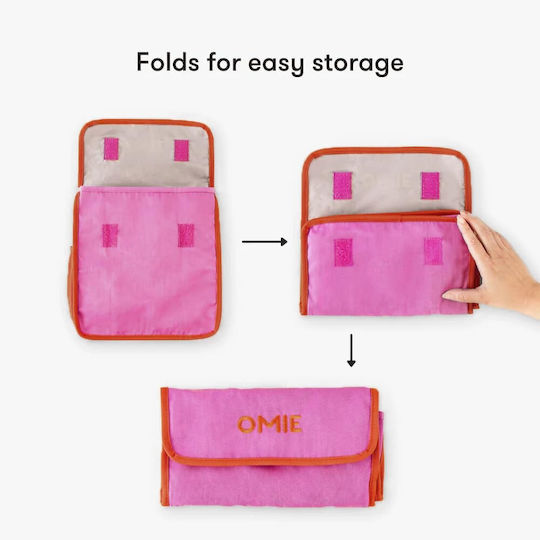 Omie School Insulated Hand Lunch Bag Pink