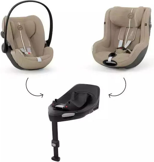 Cybex Cloud G Plus Καθισματάκι Αυτοκινήτου i-Size Almond Beige 0-13 kg
