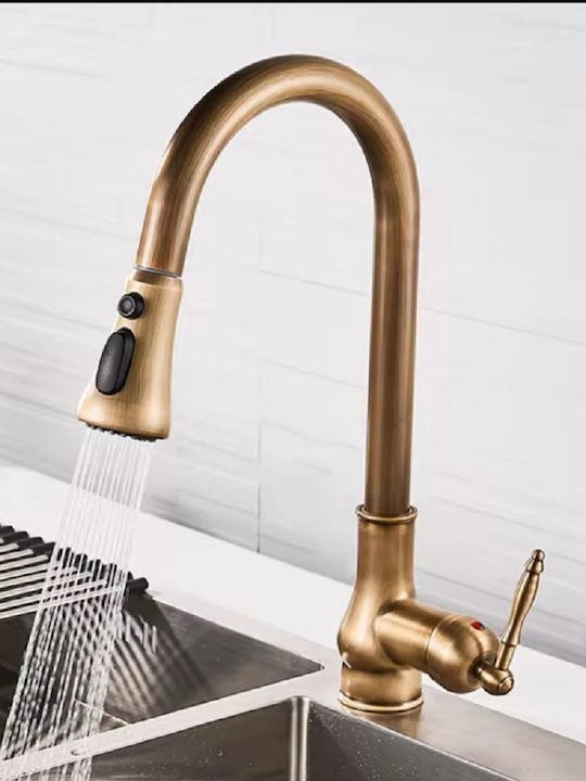 Kitchen Counter Bronze Kitchen Faucet