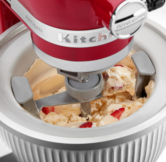 Kitchenaid 5ksmicm Ice Cream Maker Attachment White