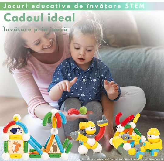 Jucărie de Construcție Magnetică pentru Copii 3+ ani+ Ani
