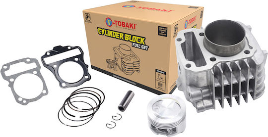 Tobaki Motorcycle Pistons & Cylinders Set 54mm for Honda Wave