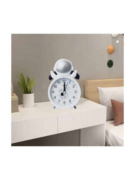 Ceas de birou din Metal 1buc Argint
