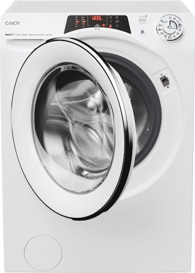 Candy ROW61064DWMCT-S Waschtrockner 10kg/6kg Dampf 1600 Umdrehungen mit Wi-Fi