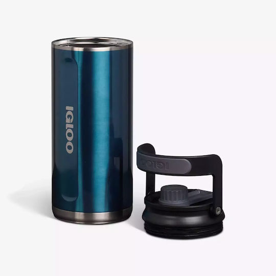 Igloo Tumbler Ποτήρι Θερμός Ανοξείδωτο 2.365lt Modern Blue Modern Blue