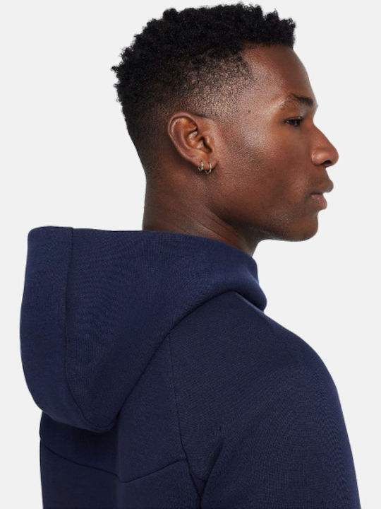 Tech Fleece Windrunner Яке с Качулка Син