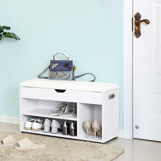Mobilier de Intrare cu Dulap pentru Pantofi & Bancă 30x80x44cm