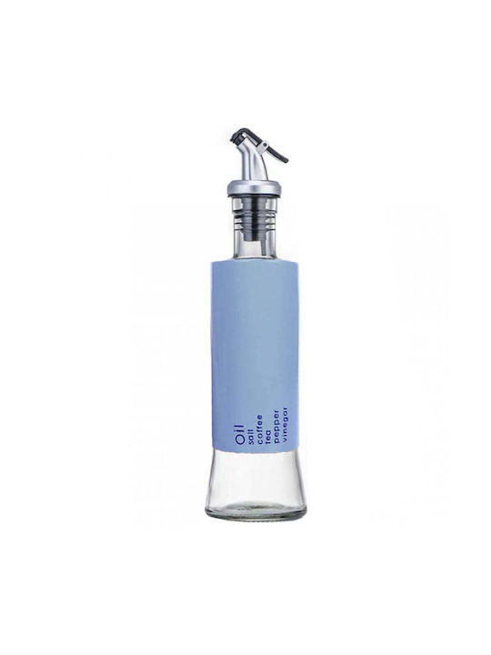 Pufo Glass Oil Vinegar Dispenser 300 Ml Blue