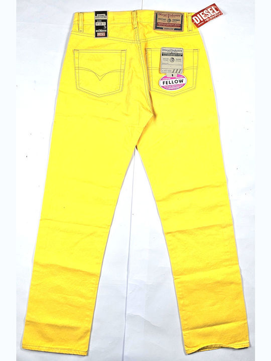 Fellow Дамско Текстил Панталон Yellow/Beige