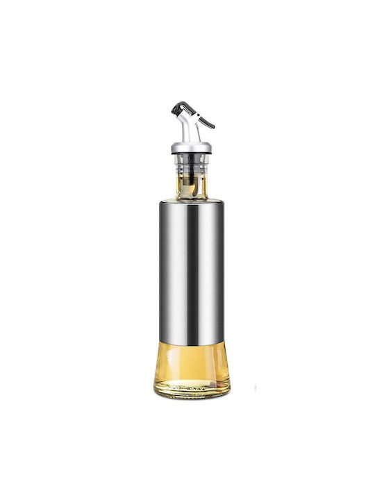 Pufo Taste Glasspender-Set Öl Essig 300 ml Silber
