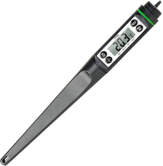 Digital Thermometer Probe Kitchen Liquids Food Meat Dairy Pastries Wax Etc -50°c To +350°c Premium Model Pufo Black
