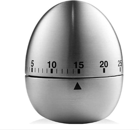 Modern Stainless Steel Kitchen Timer 7.5 Cm Modern Stainless Steel Kitchen Timer 7.5 Cm