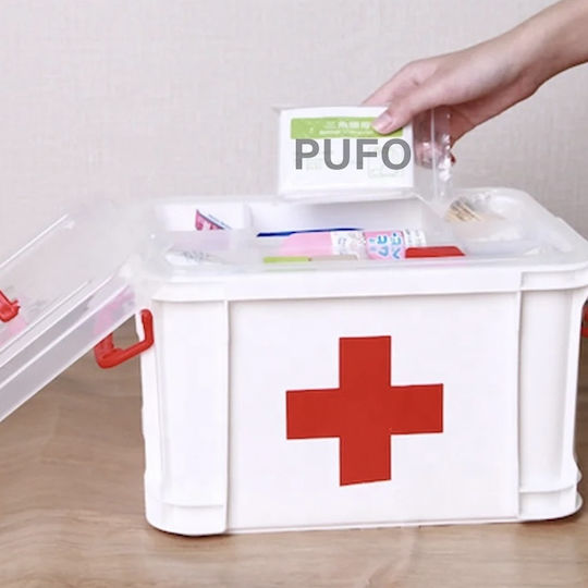 Cute Medicine Storage Preservation Organizer Pufo Medicine 22 x 17 Cm