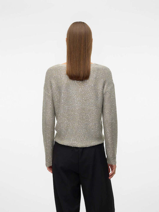 Women's Long Sleeve Sweater with V Neckline Griffin