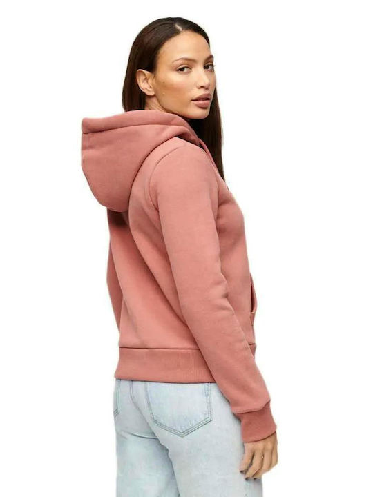 Superdry Women's Hooded Sweatshirt Pink