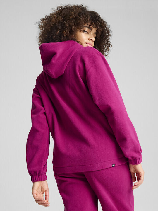 Puma Women's Hooded Sweatshirt Fuchsia