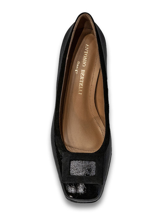 Pumps mit mittelhohem Absatz Schwarz