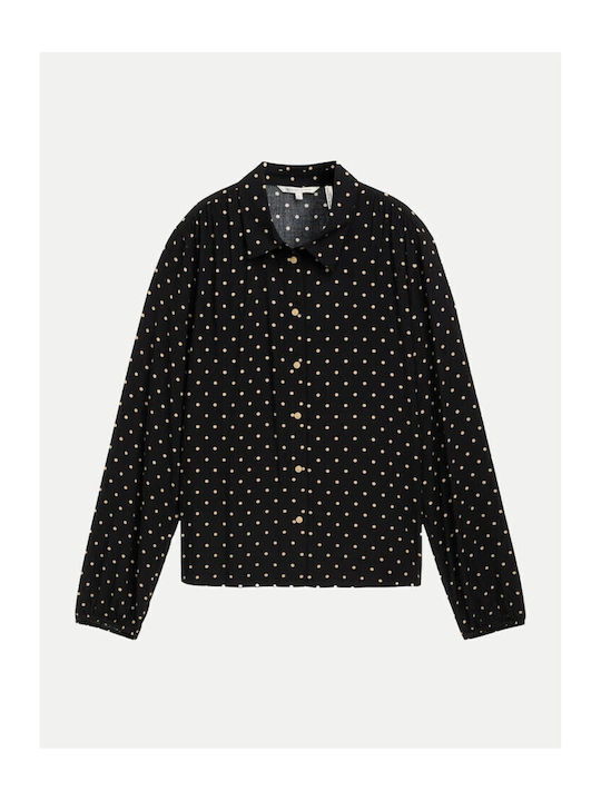 Women's Long Sleeve Shirt Black